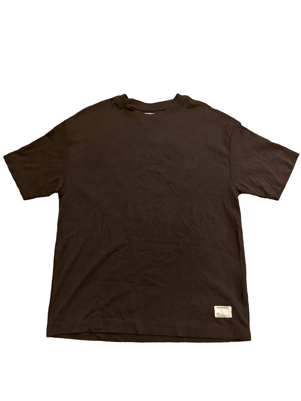 Reserved Supply Mens T-Shirt Oversized Fit Charcoal Size Medium Street Wear